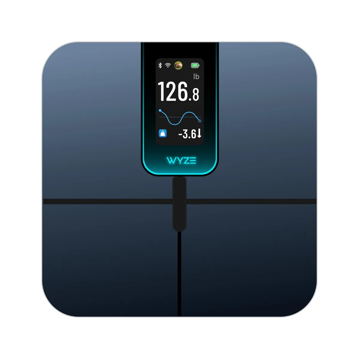  Wyze Scale Ultra WSCLU_BL 4.3" Color Display Black — product photo