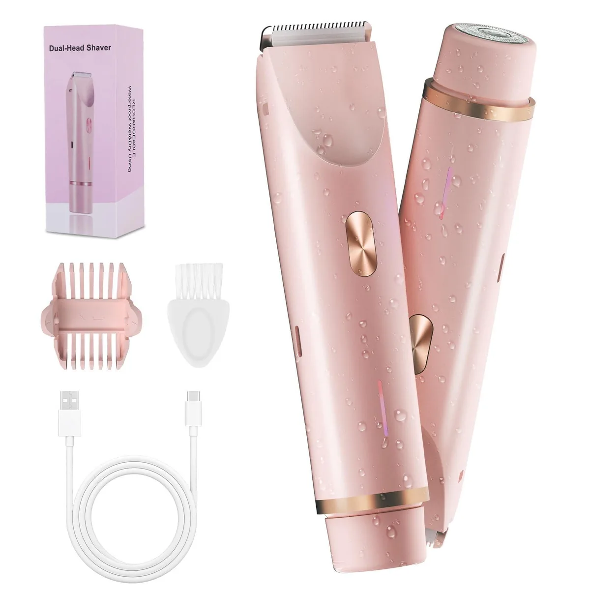  FIONOFY FC01 Shavers for Women 1 head 90 min 120 min 0.231 kg Pink — ภาพสินค้า