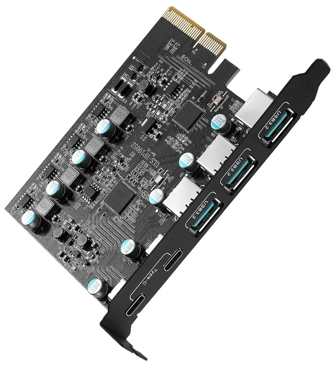 ESTONE ESTONE PCIE23A2C3.2 5-Port USB 3.2 Expansion Card — zdjęcie produktu
