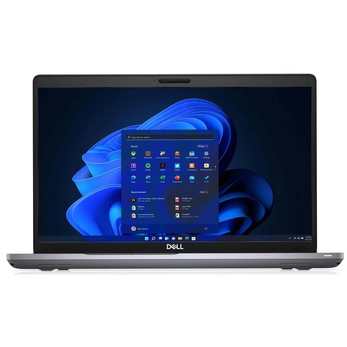 DELL DELL Latitude 5511 laptop i5-10400H 2.60GHz 32GB DDR4 256GB NVMe 15.6" FHD Windows 11 Pro — produktbilde