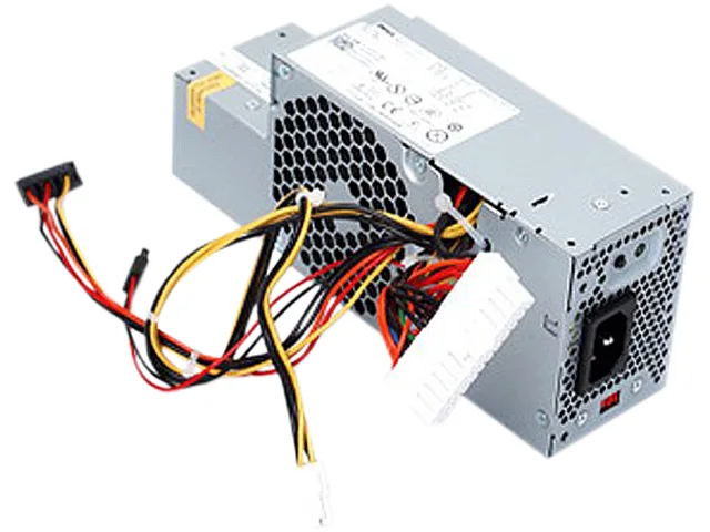 Dell PW116 235 W SFF power supply unit, metal case, single fan, 24-pin and SATA cables attached