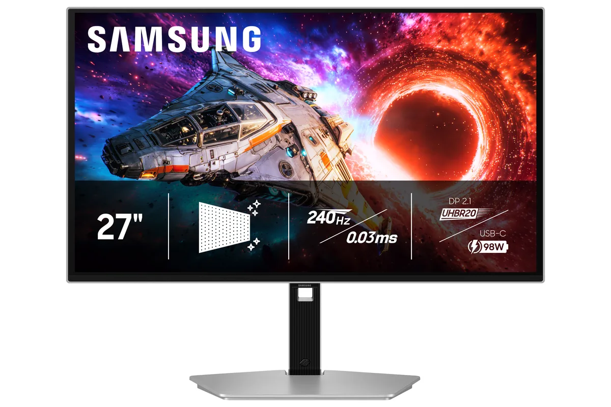 SAMSUNG SAMSUNG Odyssey 27" 4K 240Hz OLED Gaming Monitor LS27HG802SNXZA — product photo