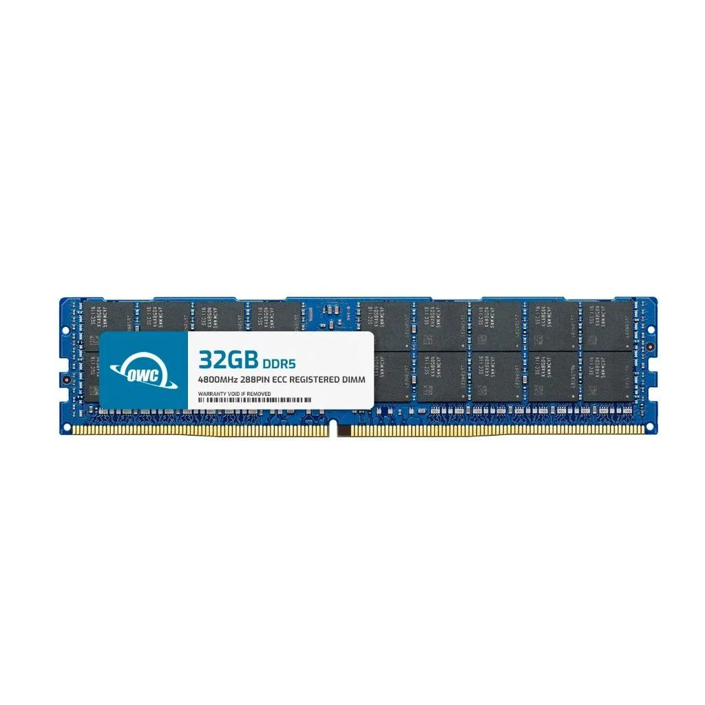 OWC OWC 4R8D52R832GB 32GB DDR5 4800 CL40 ECC Registered RDIMM — 제품 사진