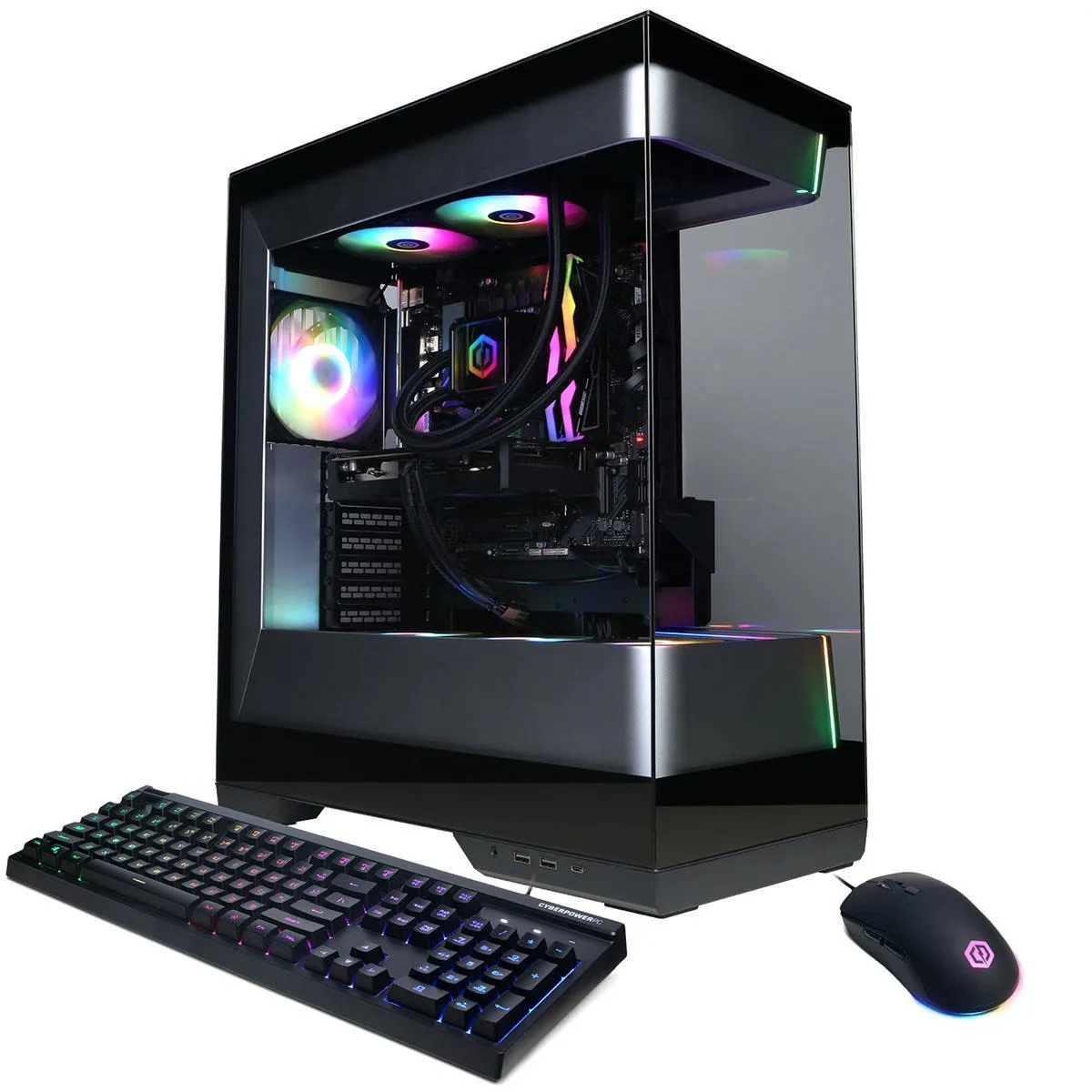 CyberpowerPC CyberpowerPC Gamer Supreme Intel Core Ultra 9 285 32GB 2TB Radeon RX 9060 XT 16GB gaming PC — produktfoto