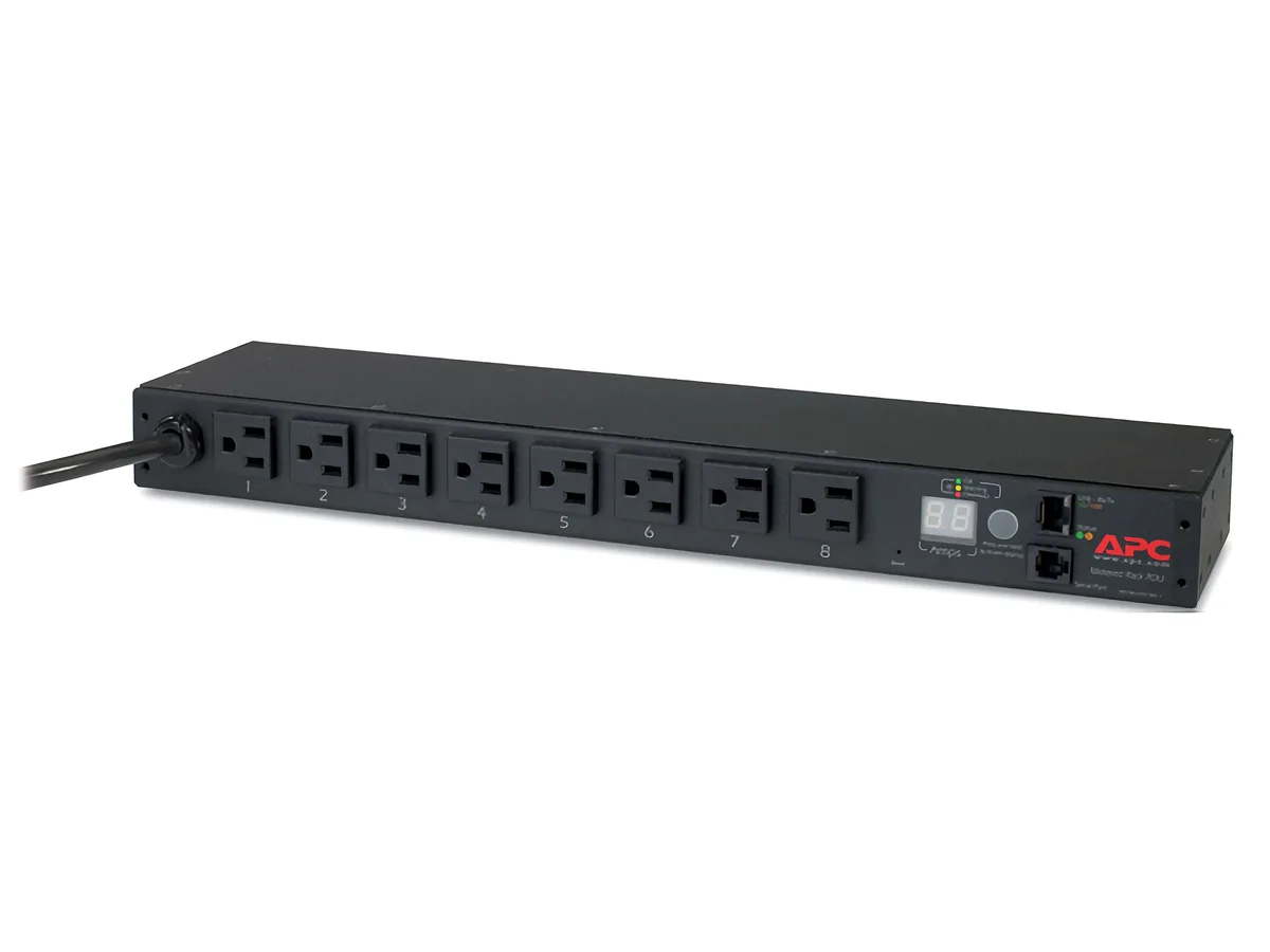 APC APC AP7800B Metered Rack PDU 1U 15A 120V 8x5-15R — fotografia produktu