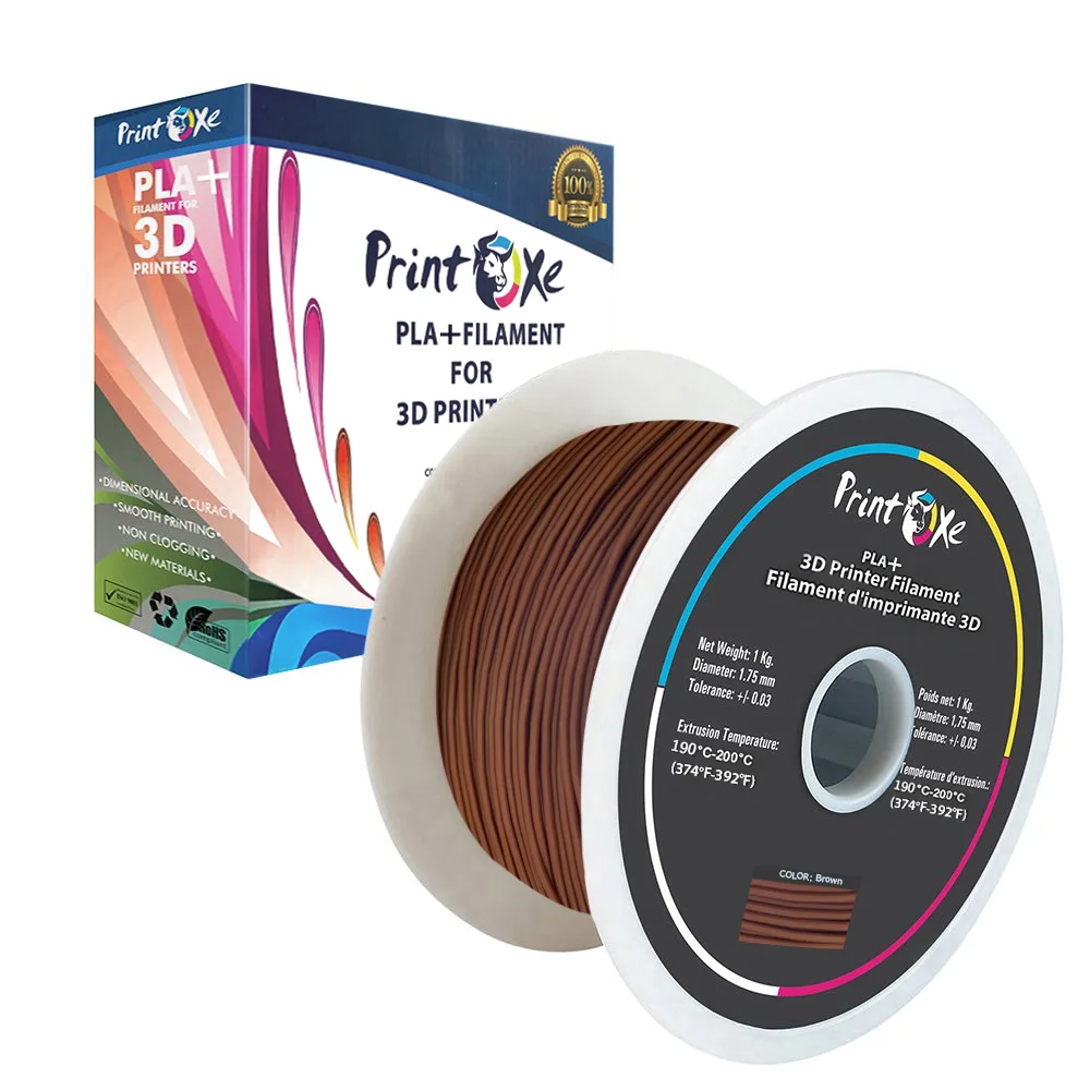 PrintOxe PrintOxe PLA+ Pro Brown Filament 1.75 mm 1 Kg ± .03 mm — 제품 사진