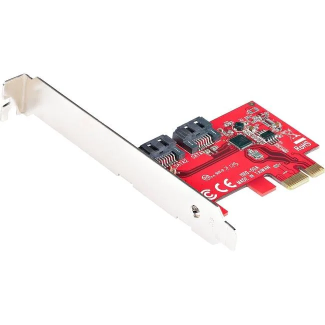STARTECH STARTECH 2P6G-PCIE-SATA-CARD expansion card, 2 x SATA — fotografija proizvoda