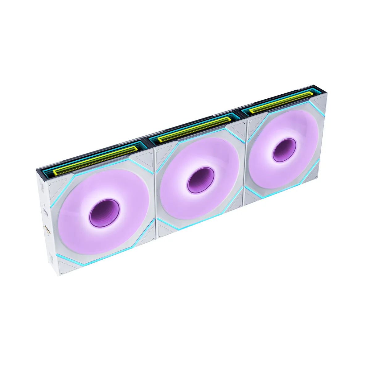 Lian Li Lian Li UNI FAN SL-INF Flex 120mm Reverse Blade ARGB Fan 3 Pack White — foto produk
