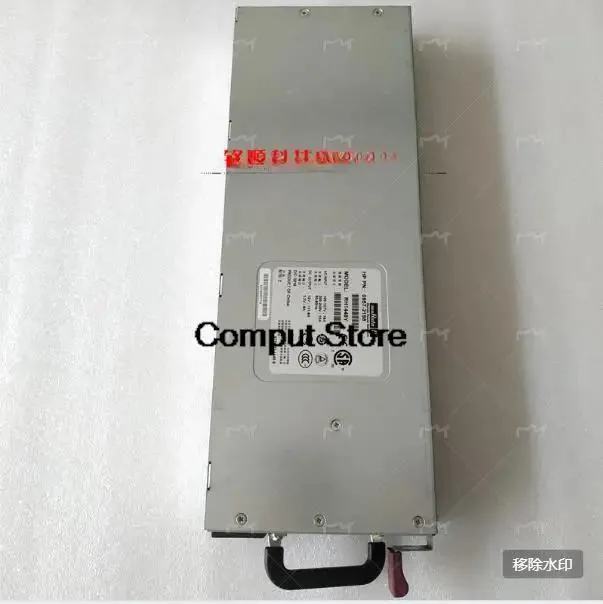Rectangular ATX power supply unit with metal casing