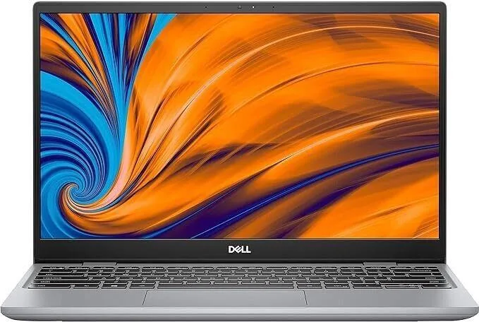 Silver Dell Latitude 3320 14 inch laptop closed lid