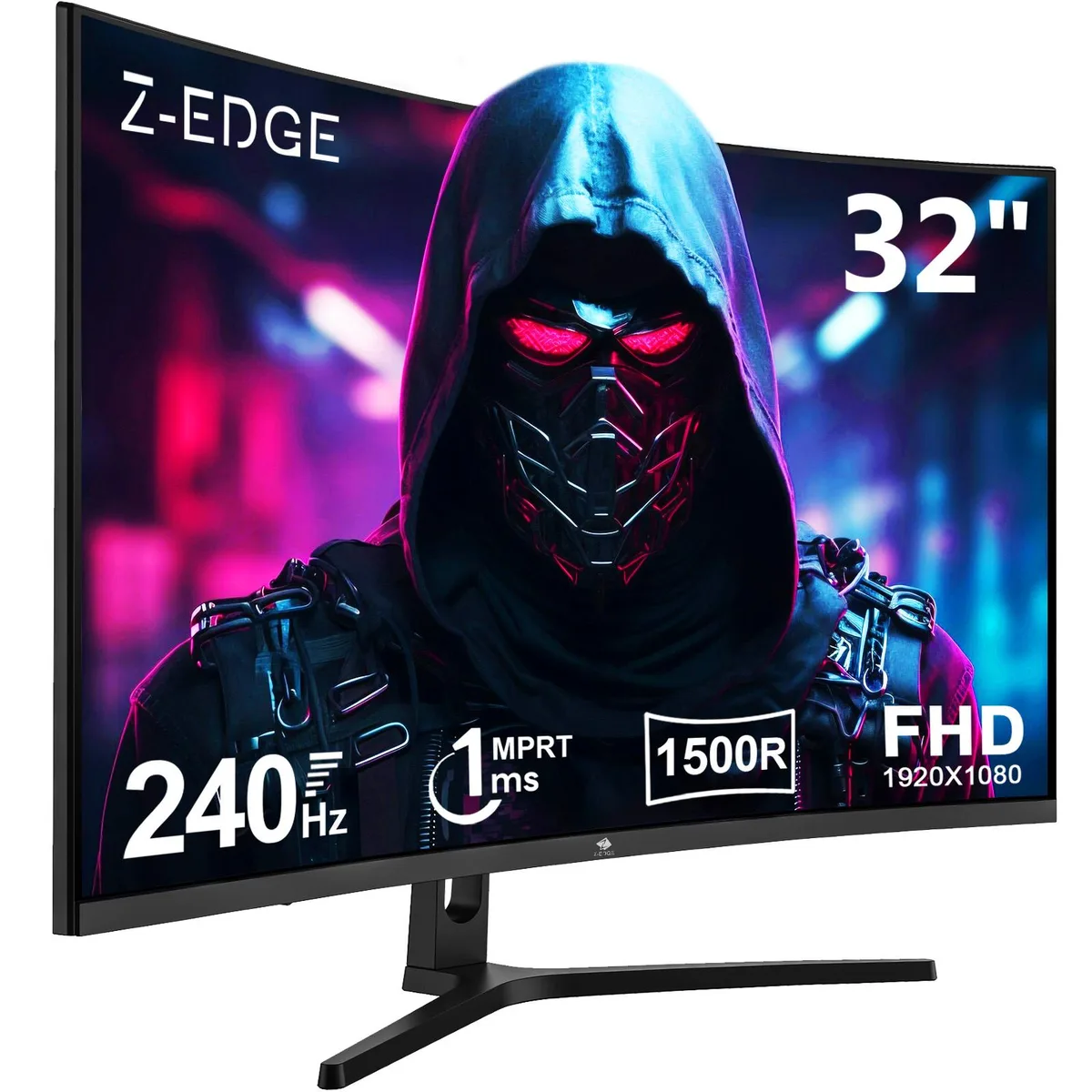 Z-EDGE Z-EDGE UG32P 32" 240Hz curved gaming monitor — product photo