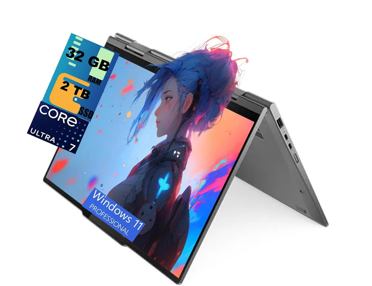 Lenovo Lenovo ThinkPad X1 14 2-in-1 laptop, Intel Core Ultra 7 258V, 32GB DDR5, 2TB SSD — product photo