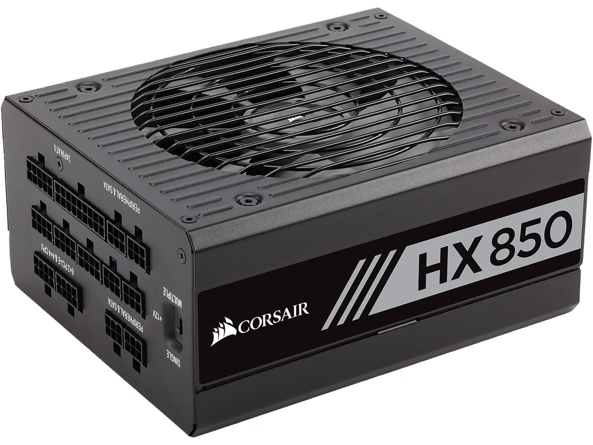 Corsair Corsair HX850 CP-9020138-NA 850 W power supply — photo du produit
