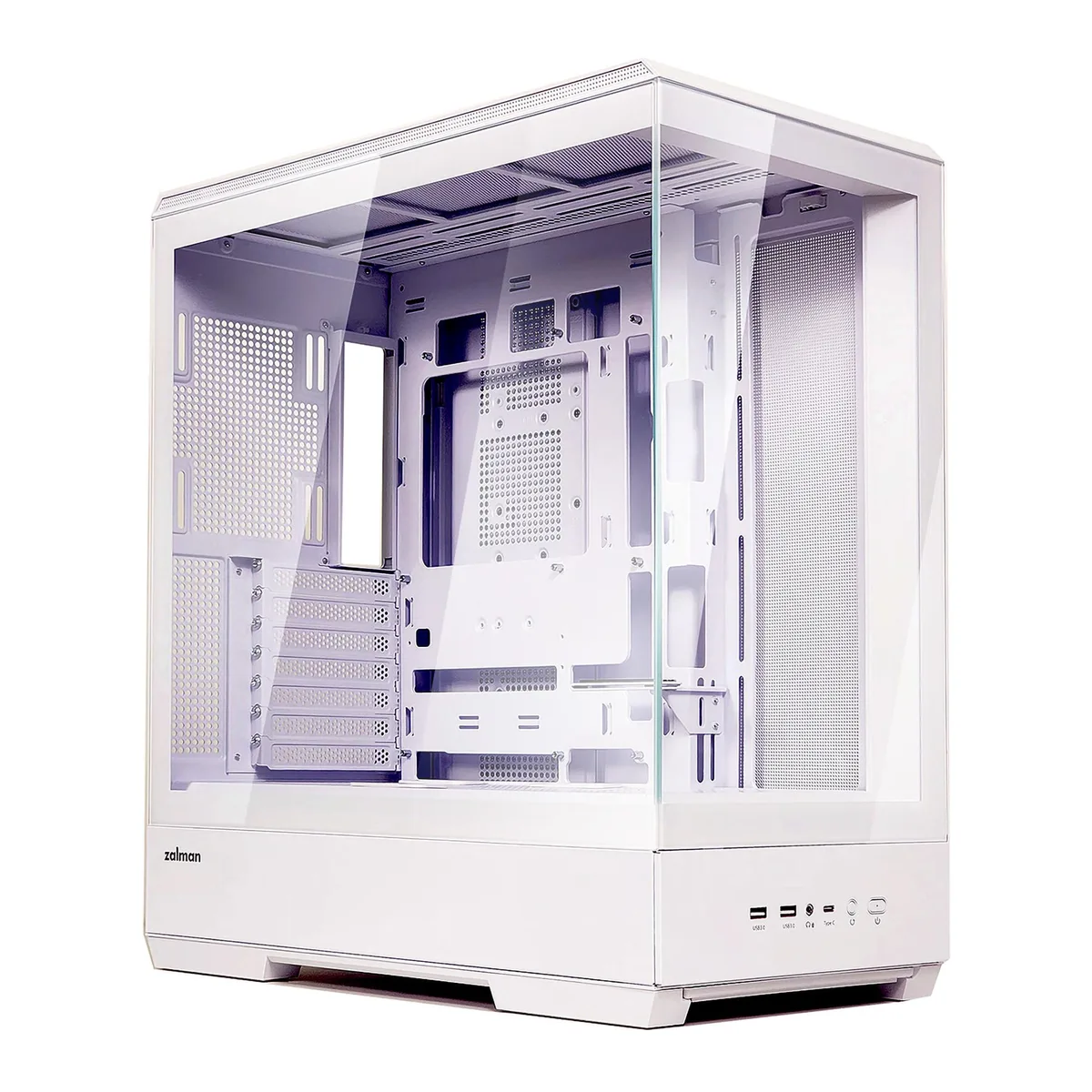 Zalman Zalman P50 ATX Mid-Tower PC Case White — product photo