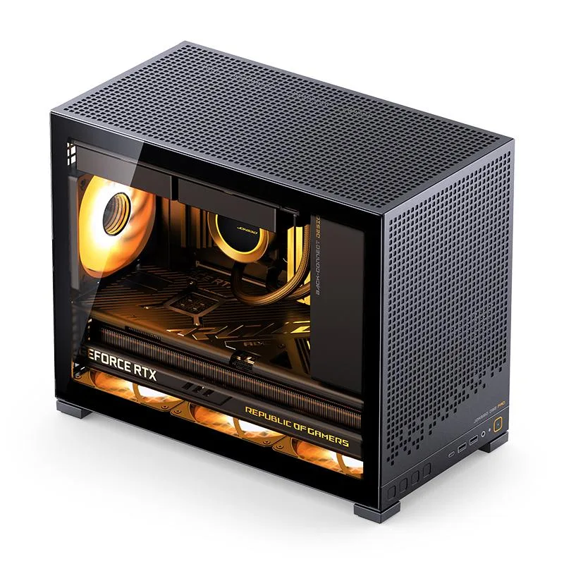 JONSBO JONSBO D32 PRO Micro-ATX PC Case Black — product photo