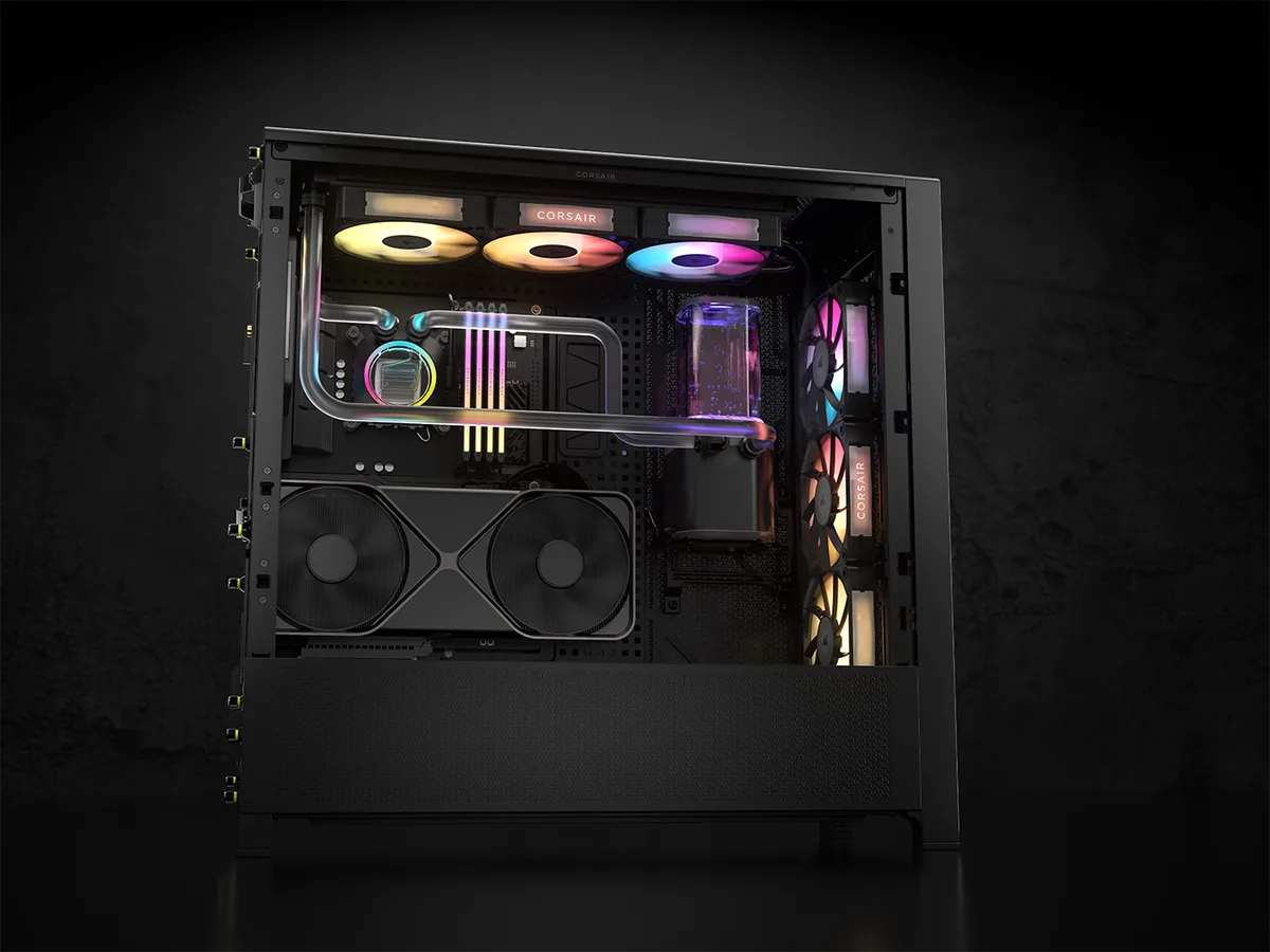 Corsair Corsair CX-9070018-WW iCUE LINK XH505i RX 360 RGB Custom Cooling Kit diy cooling — productfoto