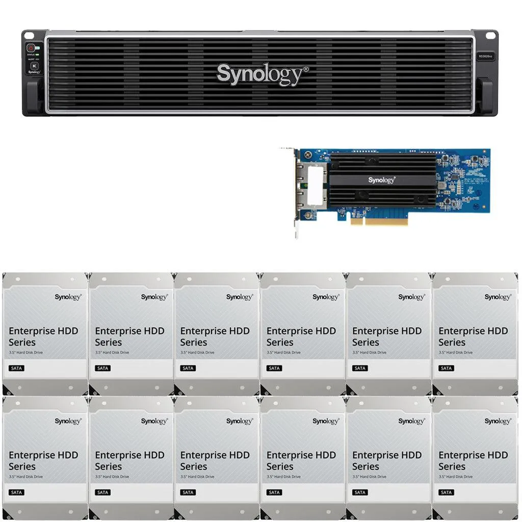 Black 2U rackmount chassis with twelve front drive bays and redundant power supplies