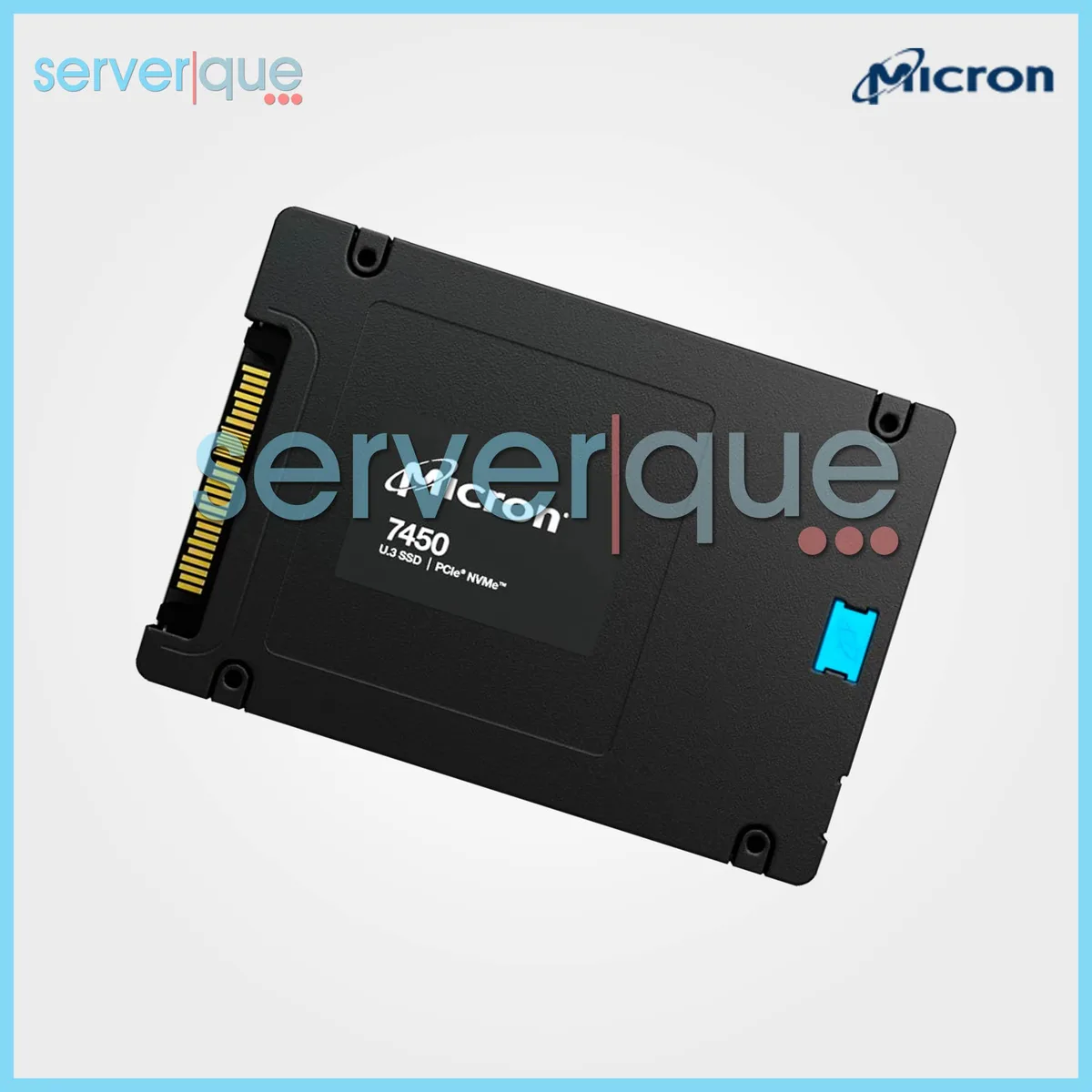 Micron Micron 7450 PRO 3.84TB 2.5" U.3 PCIe 4.0 NVMe internal SSD — photo du produit