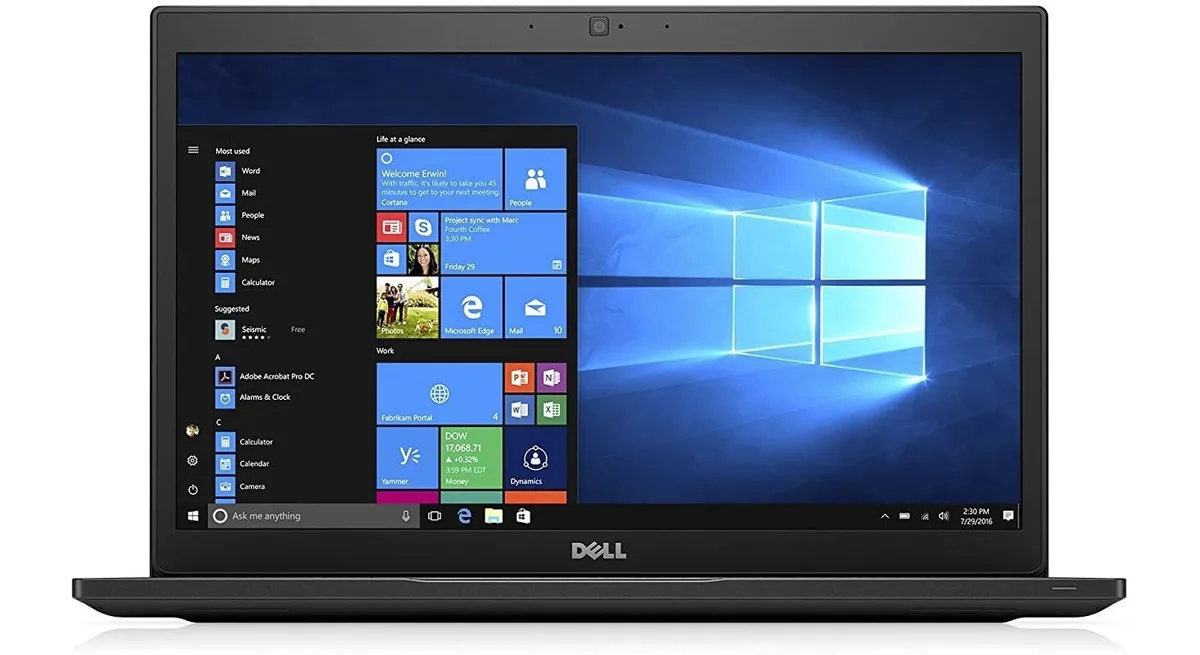 DELL Dell Latitude 7480 i5 2.40GHz 16GB 256GB SSD 14 laptop — 商品写真