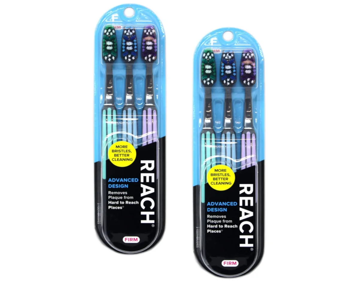  Reach Advanced Design Firm Toothbrushes 6 Count 17962 — product photo