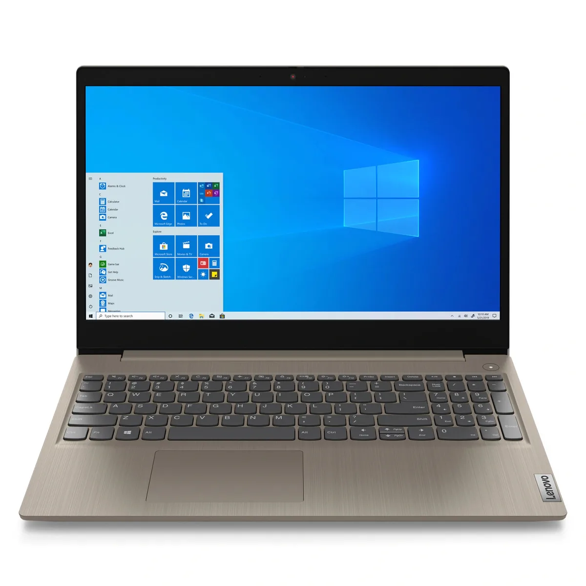 Lenovo Lenovo IdeaPad 3 laptop 15.6" Touch 220 nits Ryzen 3 3250U 8GB 512GB SSD Almond — photo du produit
