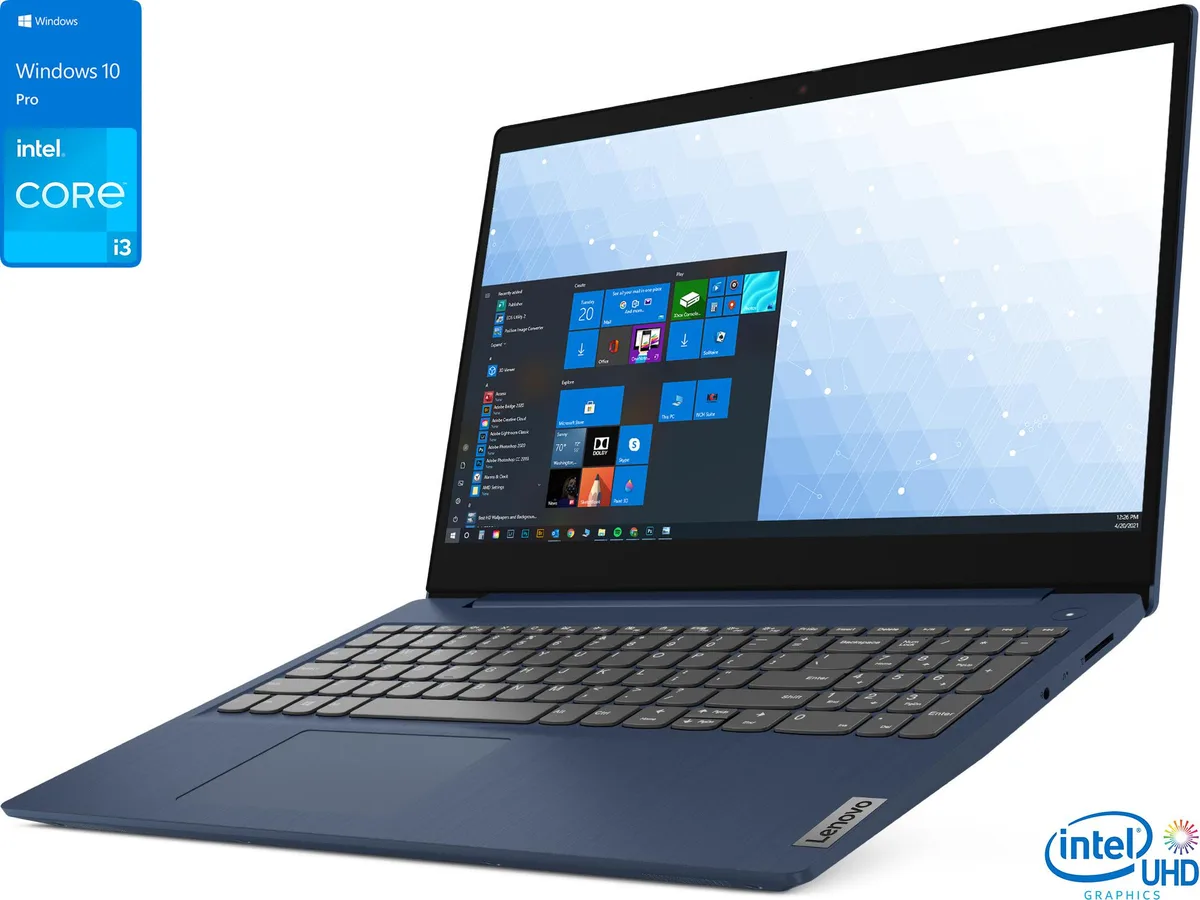Lenovo Lenovo IdeaPad 3i laptop 15.6" FHD i3-1115G4 8GB 512GB NVMe Blue — product photo