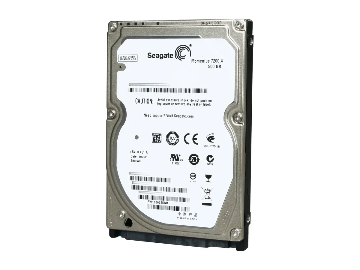 Seagate Seagate ST9500420AS 500GB 7200 RPM 16MB SATA 2.5" laptop hard drive — fotografie produktu