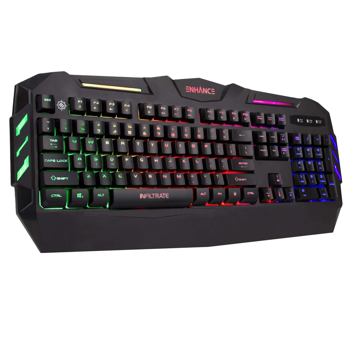 ENHANCE ENINKL1100BKUS Gaming Keyboard and Mouse Combo — 商品写真