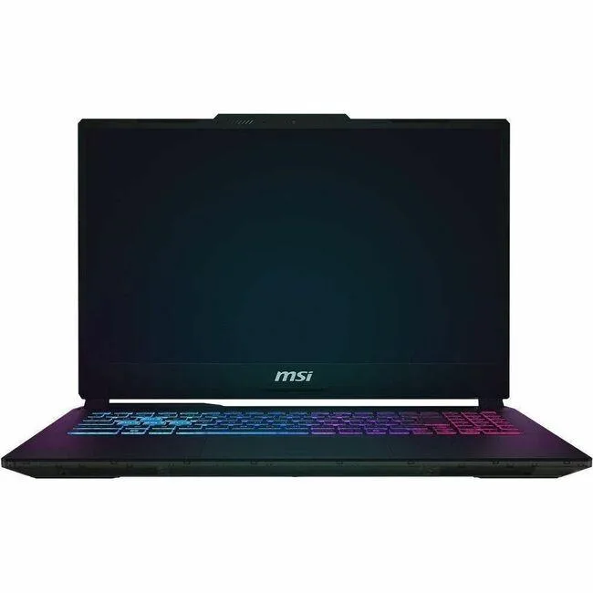 Translucent black 15.6 inch gaming laptop with visible internal details