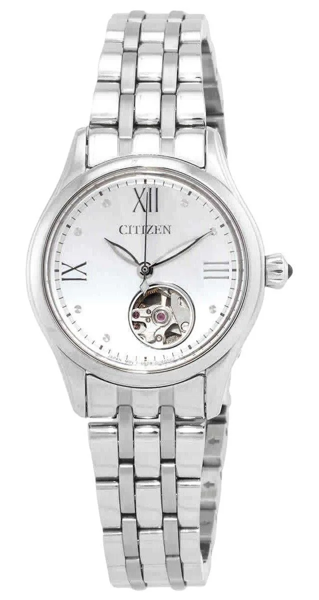 Citizen Citizen Luna Open Heart Silver Dial Automatic Watch PR1040-88A — product photo