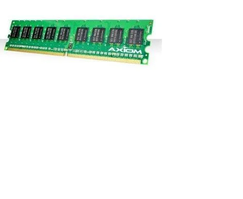Green 240-pin DDR3 DIMM with black chips and gold contacts