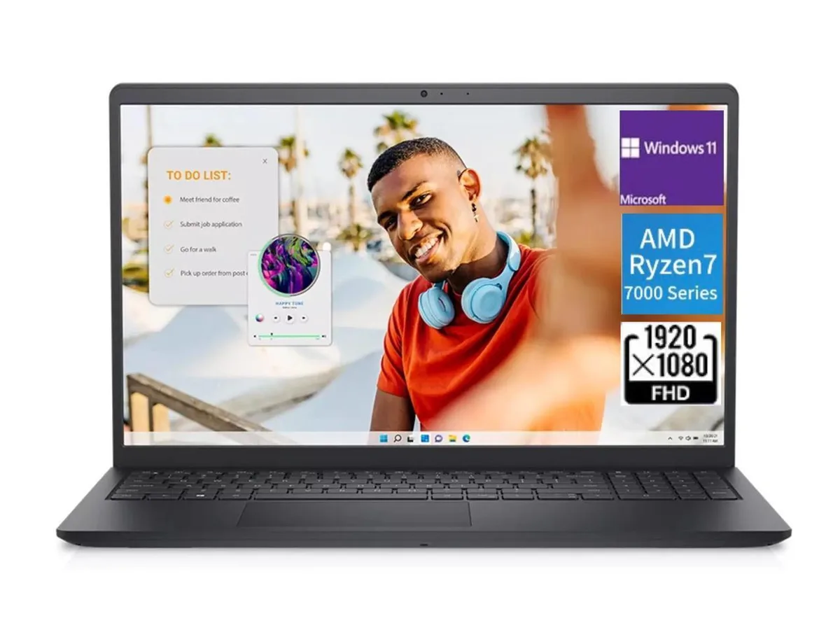 DELL DELL Inspiron 15.6 FHD Touch laptop Ryzen 7 7730U 32 GB 512 GB — photo du produit