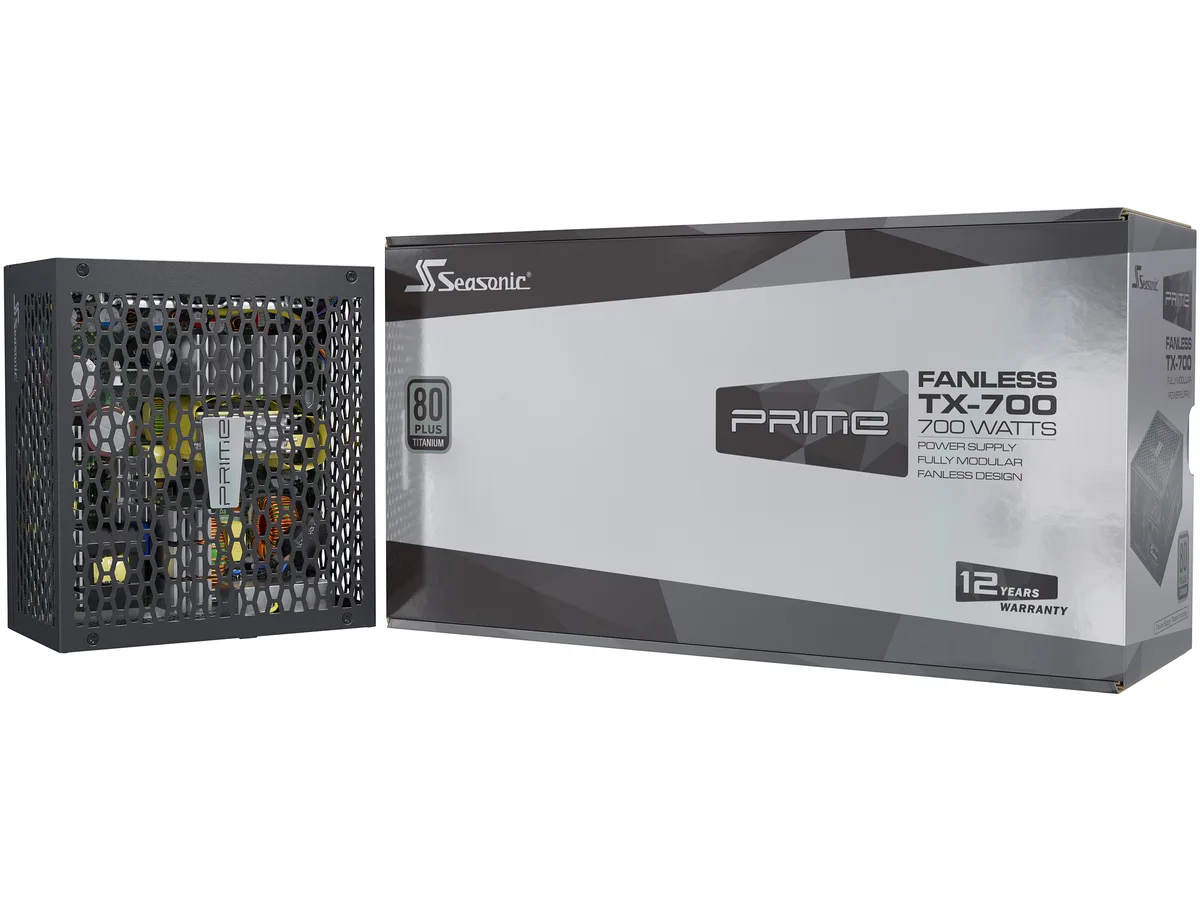 Seasonic Seasonic PRIME FANLESS TX-700 700W power supply — product photo