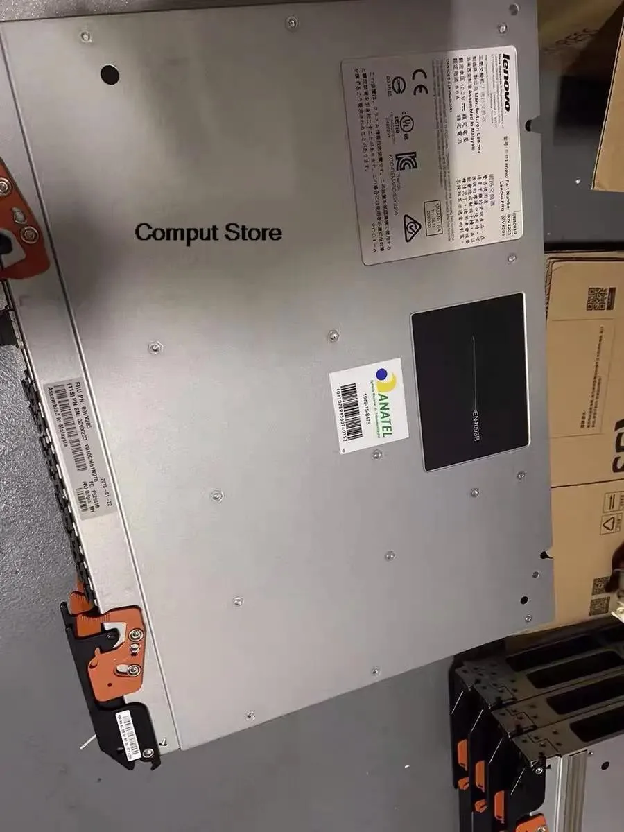 ATX power supply unit, silver metal enclosure