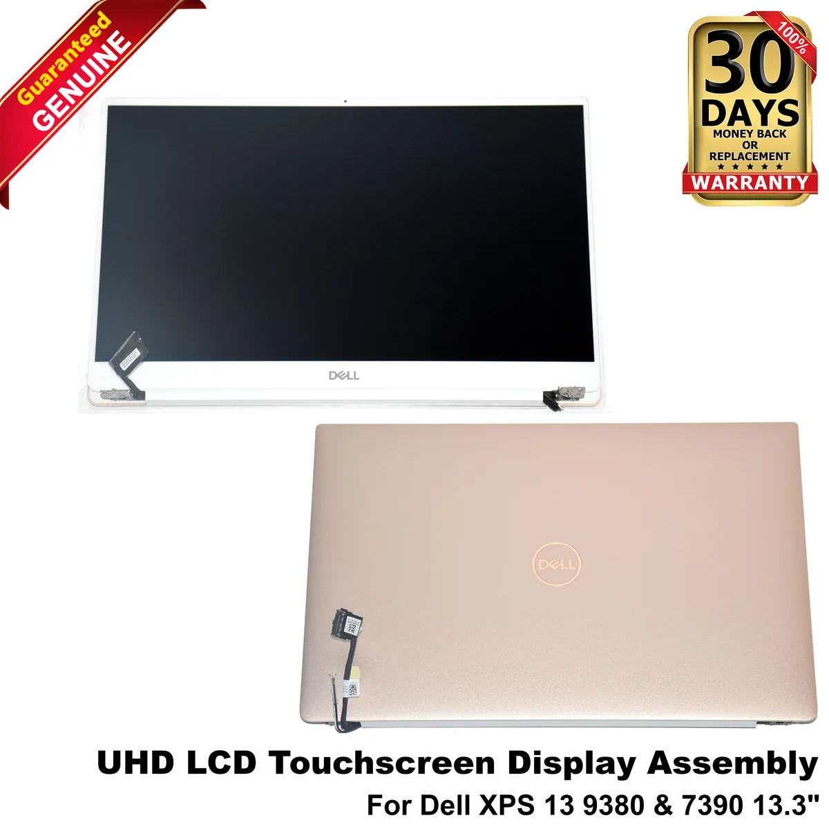 DELL DELL XPS 13 9380 7390 13.3 UHD Touchscreen Display Assembly JN0VT — product photo