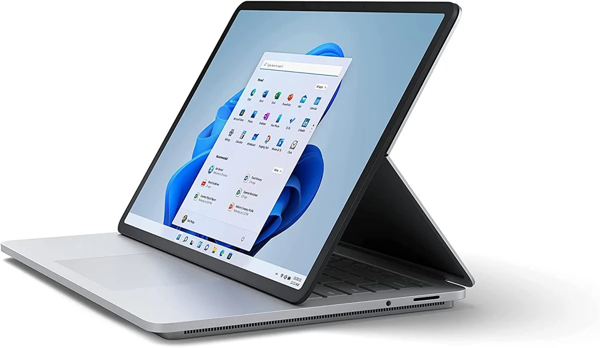 Microsoft Microsoft Surface Laptop Studio AI4-00001 2-in-1 laptop Intel Core i7-11370H 32GB 2TB RTX 3050 Ti 14.4" 120Hz — produktbild