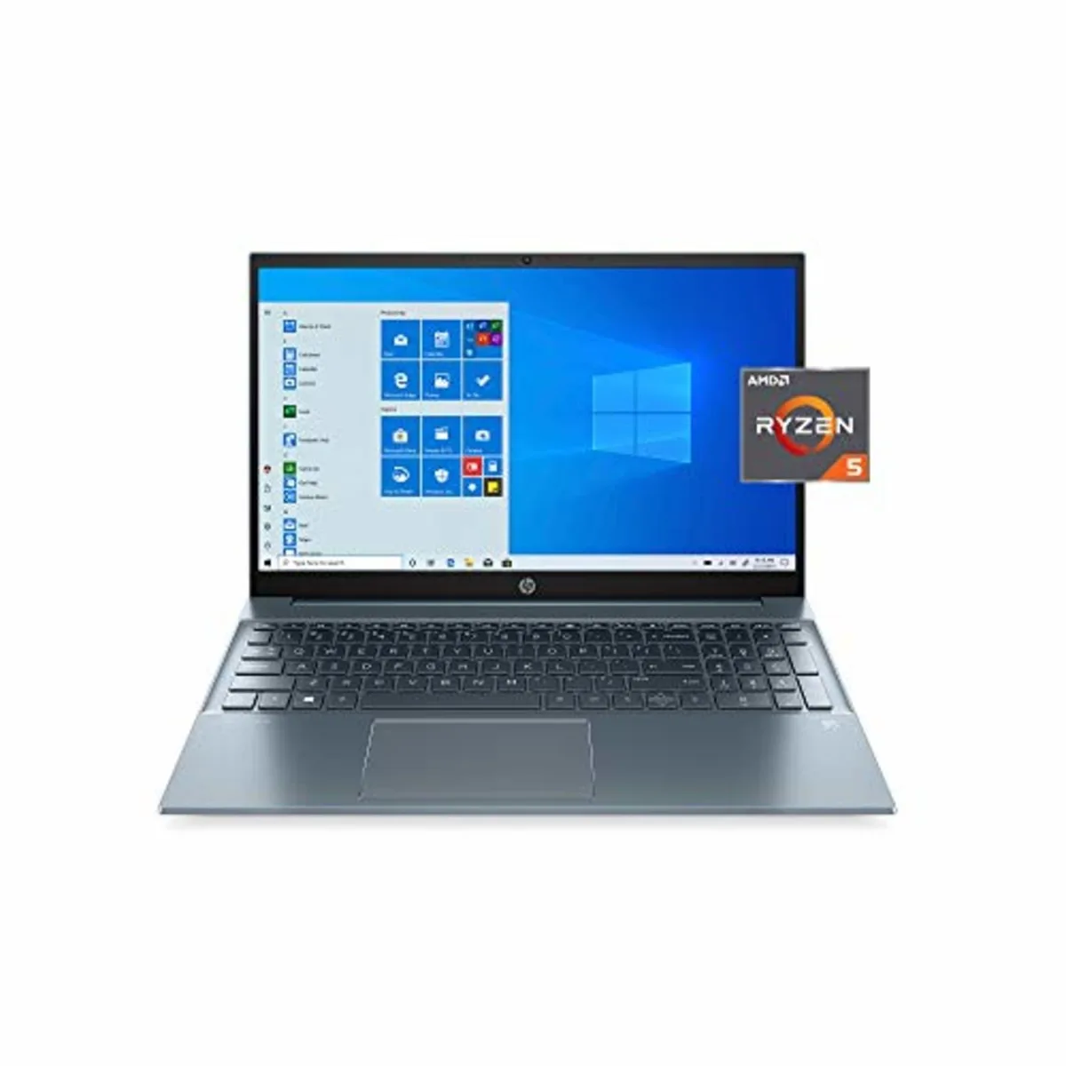 HP HP Pavilion 15-EH1000 laptop Ryzen 7 5700U 32GB 512GB SSD 15.6" FHD Silver — photo du produit