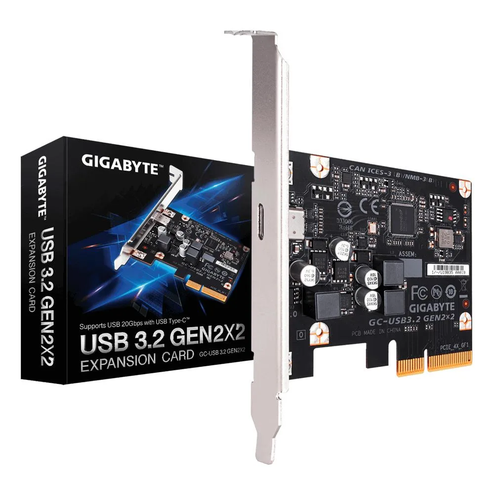 GIGABYTE GIGABYTE GC-USB 3.2 Gen 2x2 PCIe Expansion Card — toote foto