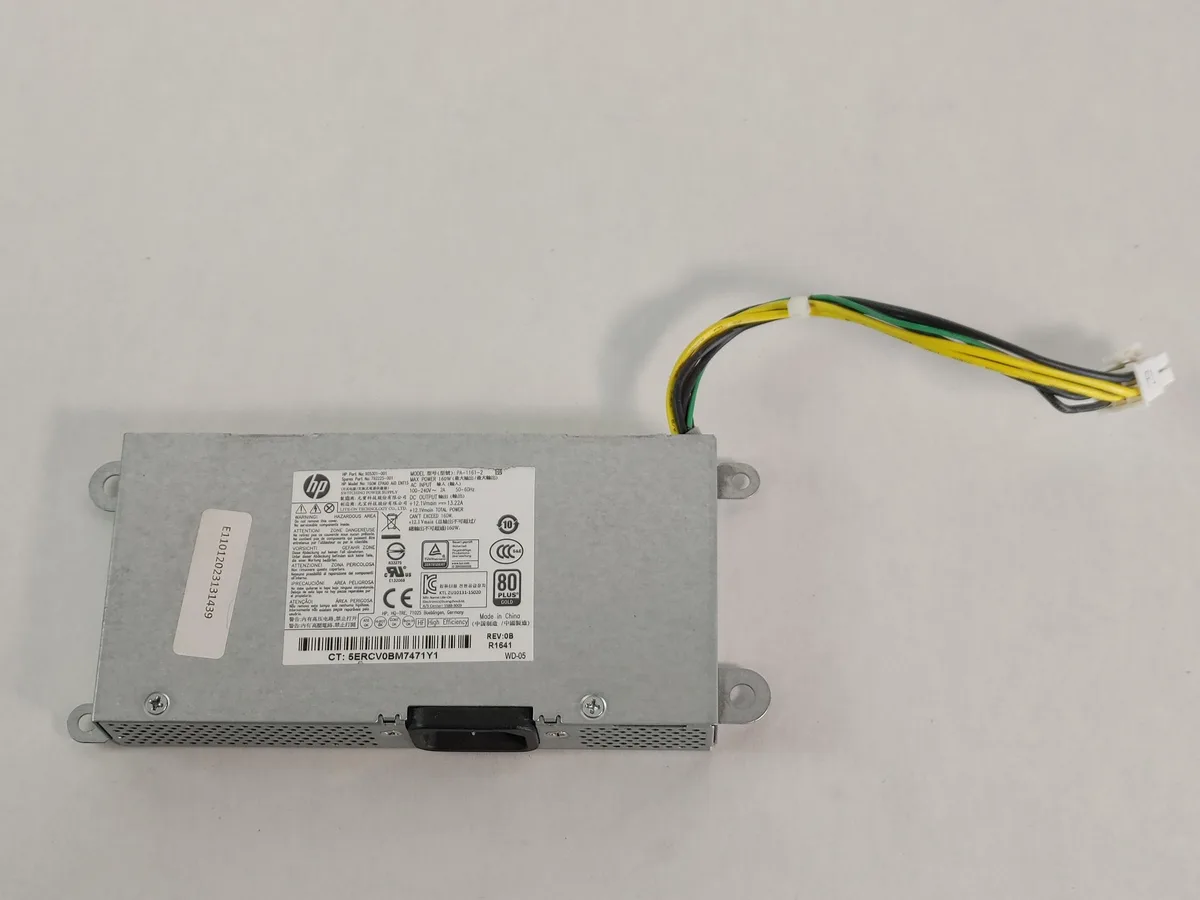 HP EliteDesk 800 G2 AIO 160 W 6 pin power supply brick
