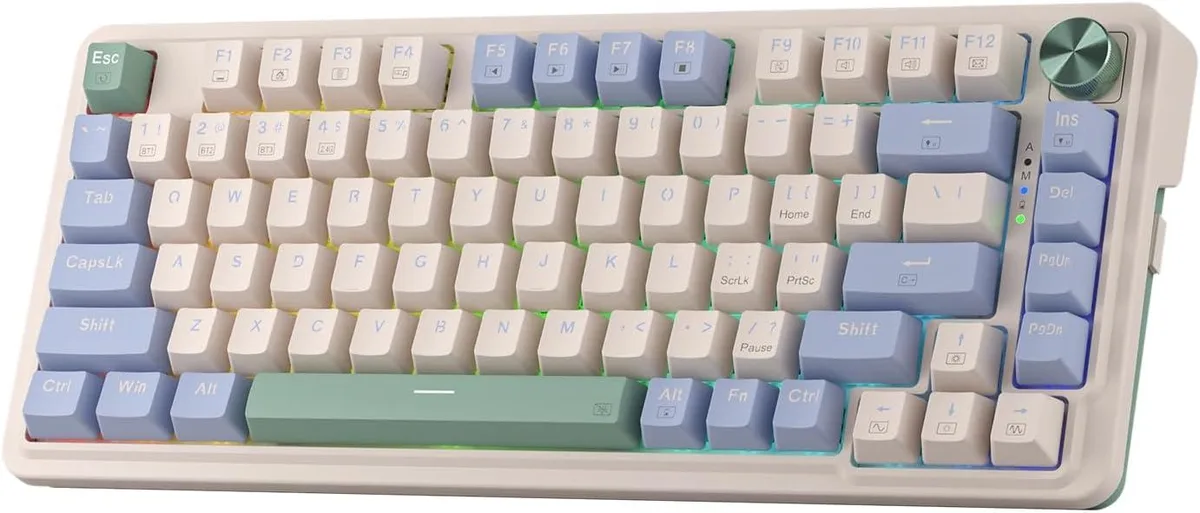 Redragon Redragon K673 PRO 75% 81-key Gasket Mechanical Gaming Keyboard — fotografia produktu