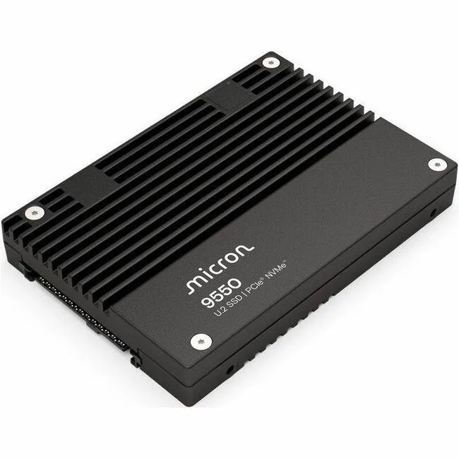 Micron Micron 9550 PRO 15.36 TB enterprise SSD MTFDLAL15T3THA-1BK1DABYYR — toote foto