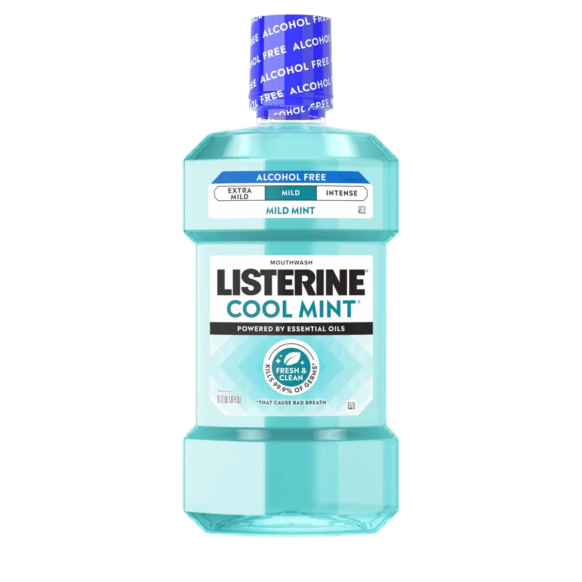  Listerine PPAX1248850 Cool Mint Alcohol Free Mouthwash 33.8 fl oz oral care — product photo