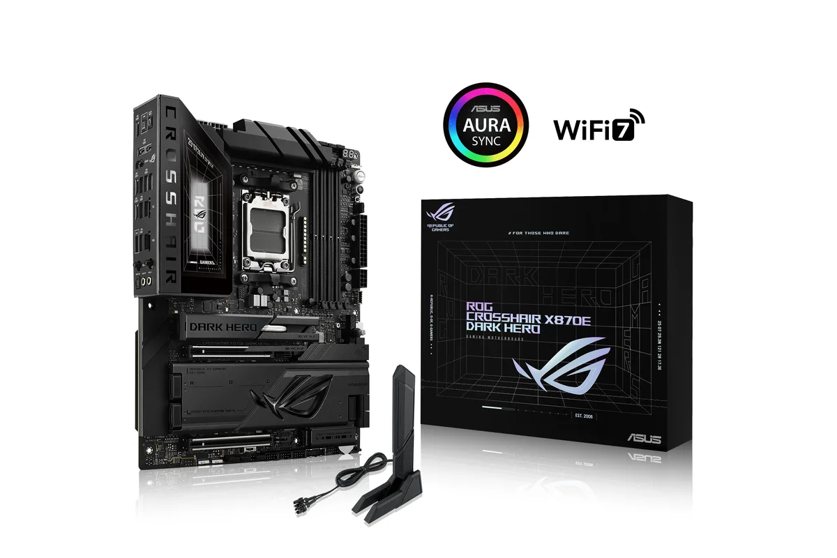 ASUS ASUS ROG CROSSHAIR X870E DARK HERO AMD motherboard — product photo