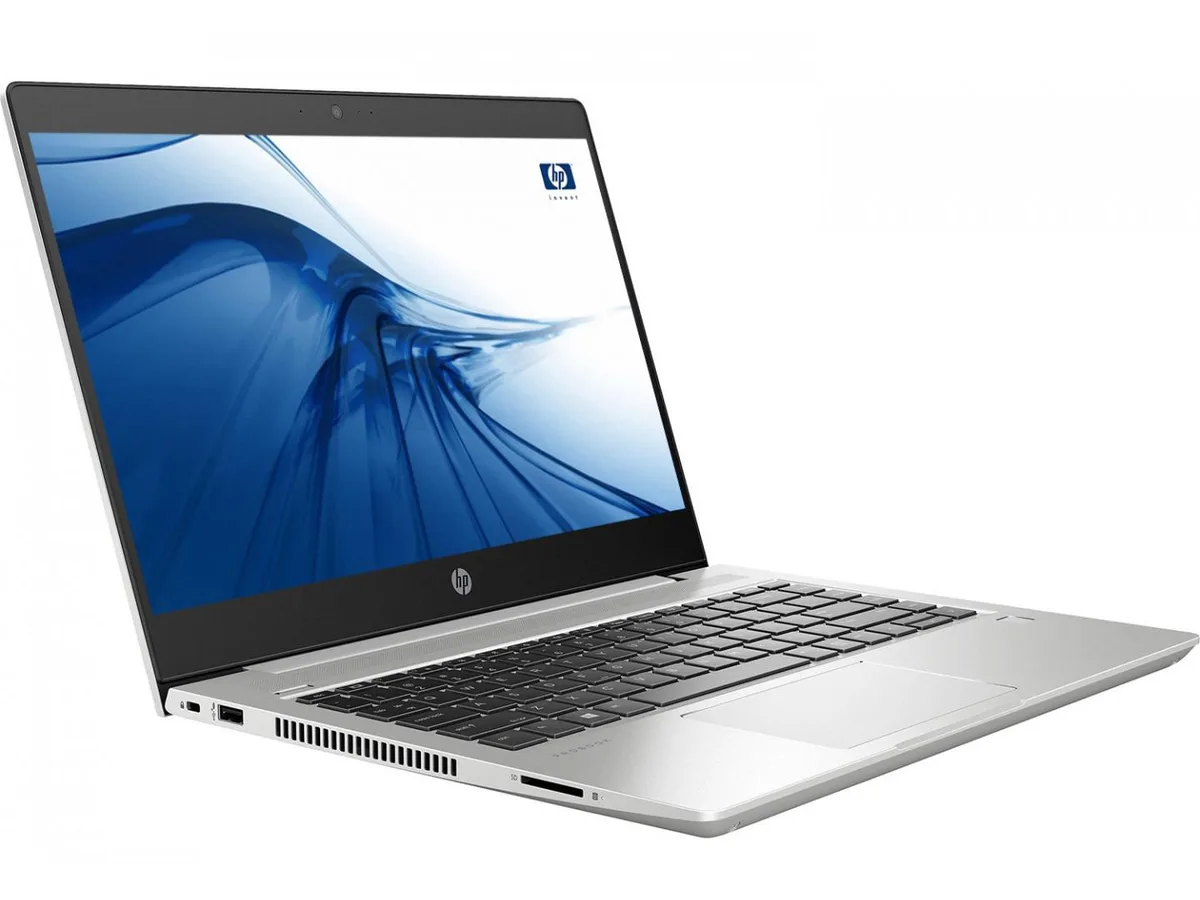 Silver 14.0 inch laptop, closed lid, matte finish