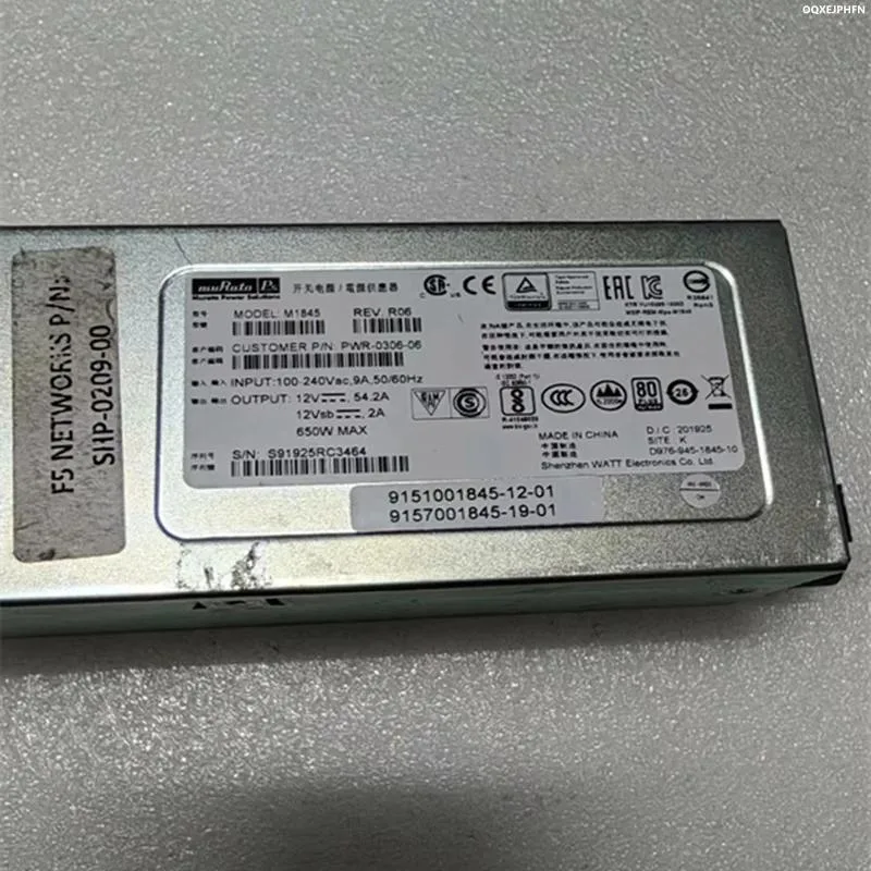 KHACHIMO KHACHIMO 650W ATX power supply for MURATA i10000 i7000 i5000 M1845 PWR-0306 — product photo