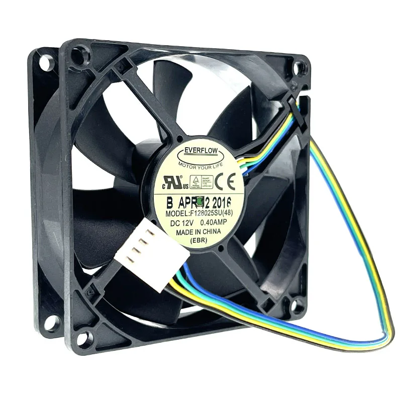 SXDOOL SXDOOL 80mm PWM Case Fan Hydraulic 1300-4000 RPM 4-Pin Black — product photo