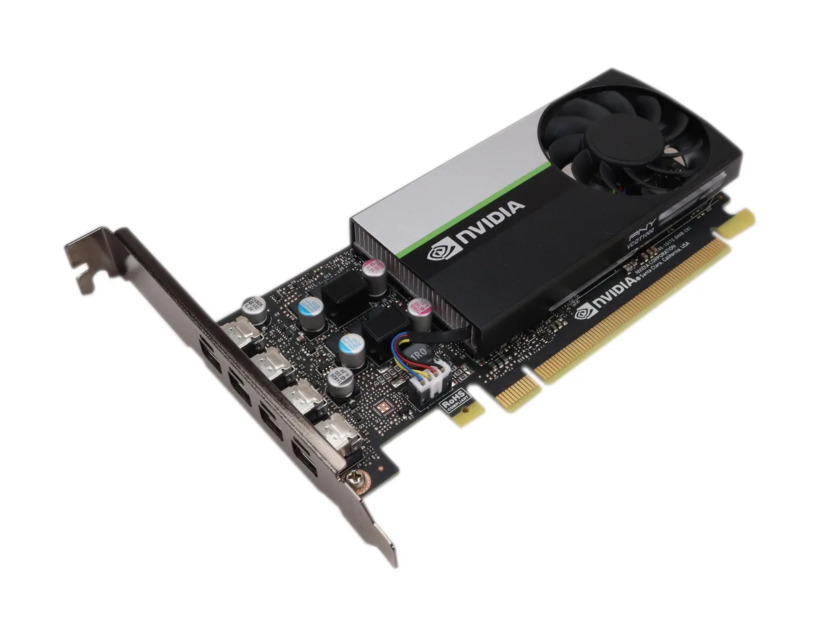 PNY Technologies, Inc. PNY Technologies, Inc. 5.17 Quadro T1000 4GB GDDR6 workstation graphics card — photo du produit