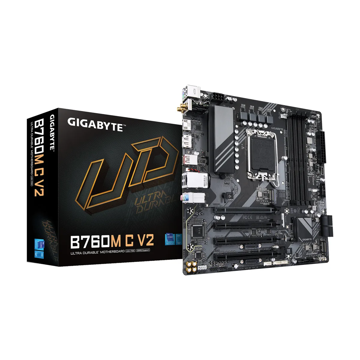 GIGABYTE GIGABYTE B760M C V2 Intel motherboard — product photo