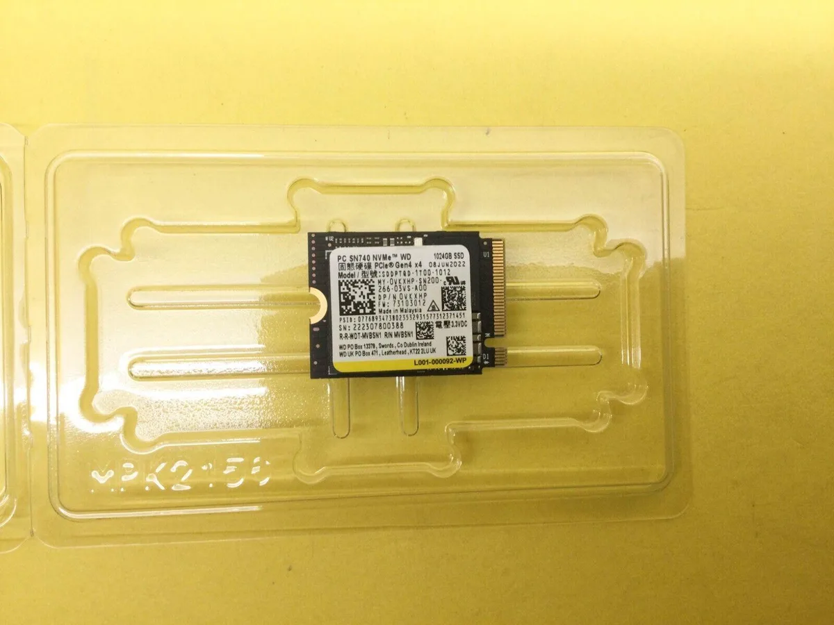 Western Digital Western Digital WD PC SN740 1TB internal SSD — photo du produit