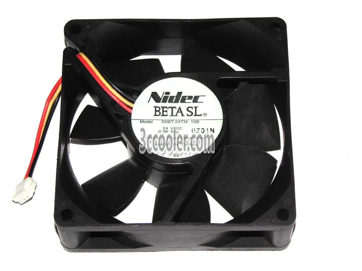OEM Industries OEM Industries D08T-24TM 80mm 24VDC 3 Pin CPU cooler — 商品照片